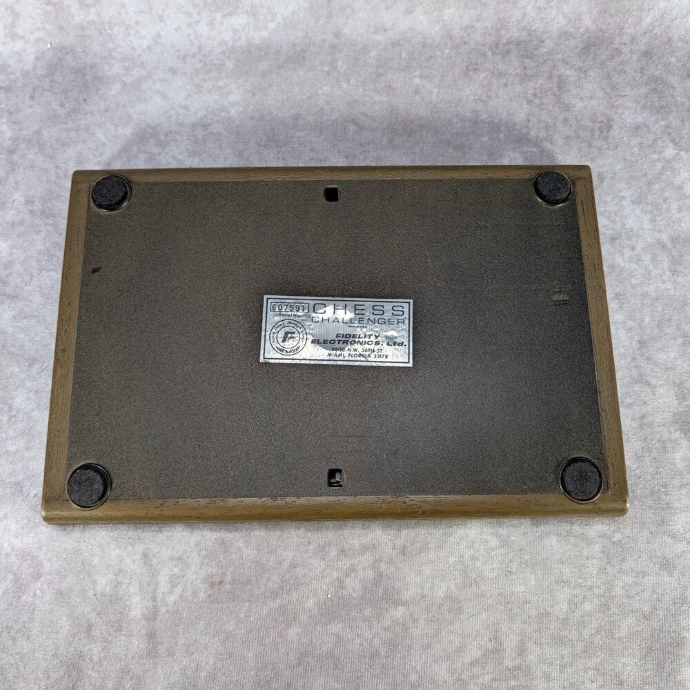 Vintage Fidelity Electronics Chess Challenger 7 Model BCC Board Game With Manual - Picture 3 of 7